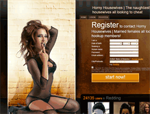 Tablet Screenshot of hornyhousewives.adult-date.net