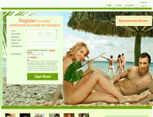 Tablet Screenshot of exhibitionist.adult-date.net
