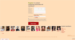 Desktop Screenshot of newjersey.adult-date.net